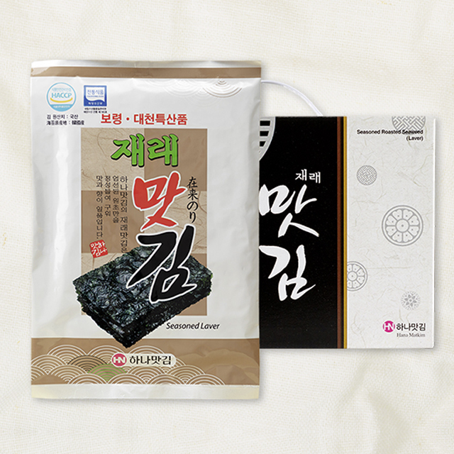 [하나맛김] 보령 재래맛김 20g x 10봉 - 상품 이미지
