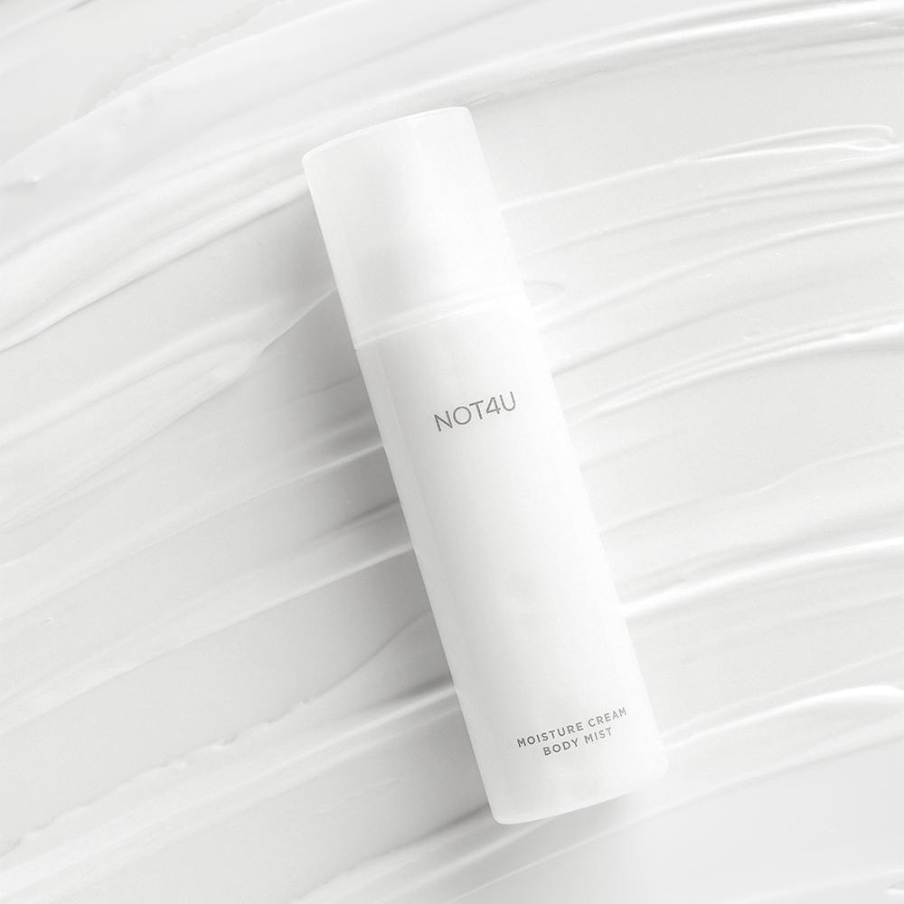 [뿌리는 바디로션]낫포유 모이스처 크림 바디 미스트 머스크향, 200ml, 2개