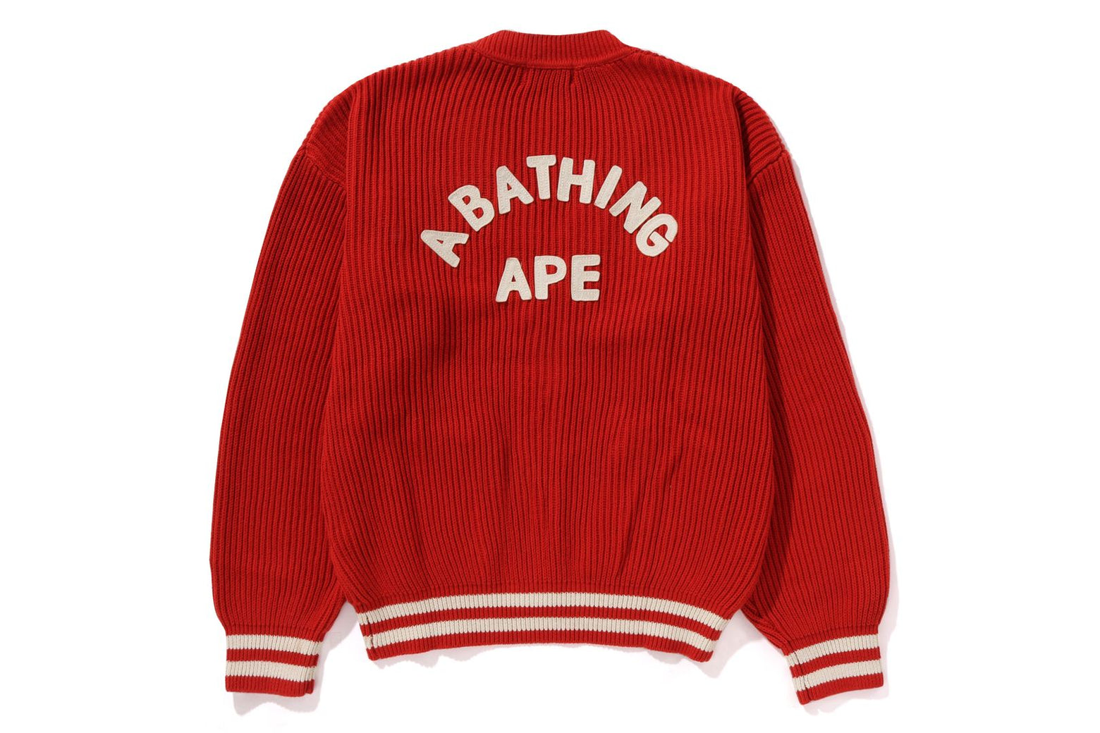 베이프 우먼즈 가디건 A BATHING APE COLLEGE CARDIGAN 1K80-220-001 - 상세 이미지 4