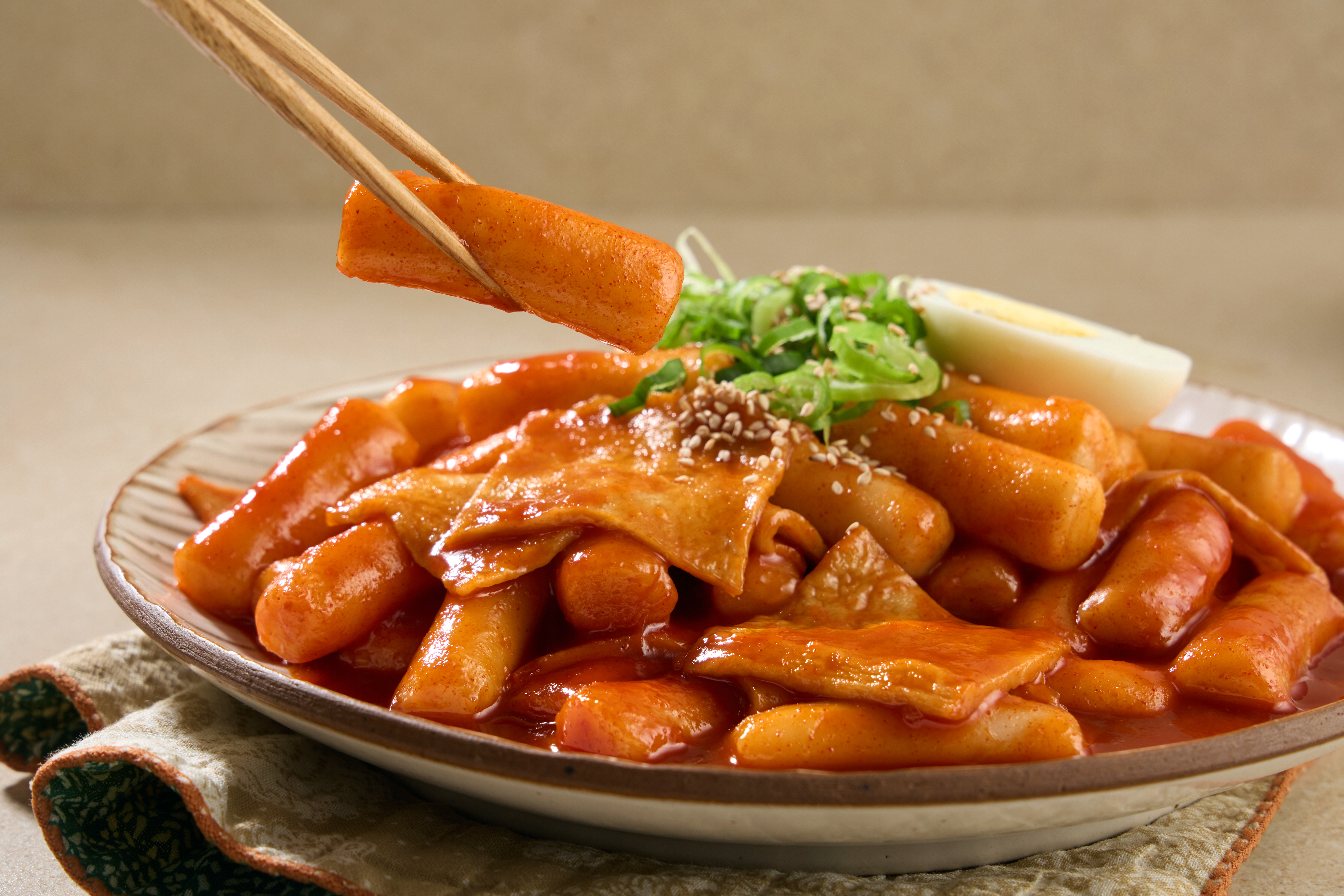 낭만부부 무설탕 쌀 떡볶이 밀키트 2인분(480g) 옛날 국물 가래떡 세트 재료 - 상세 이미지 4