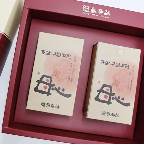 들꽃잠 홍삼 구절초 환 모심수 돼지감자 여주환 1개월분 - 상세 이미지 4