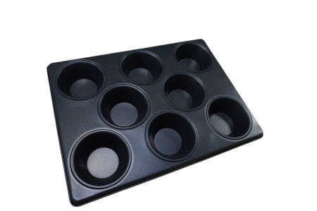 특대 머핀팬 8구(410 X 310) 사이즈확인 정우공업 스메그 사용가능 위즈웰 gl-42