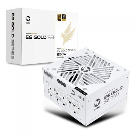 엔티스 EG 850W 80PLUS골드 풀모듈러 ATX3.1 화이트 / MPS