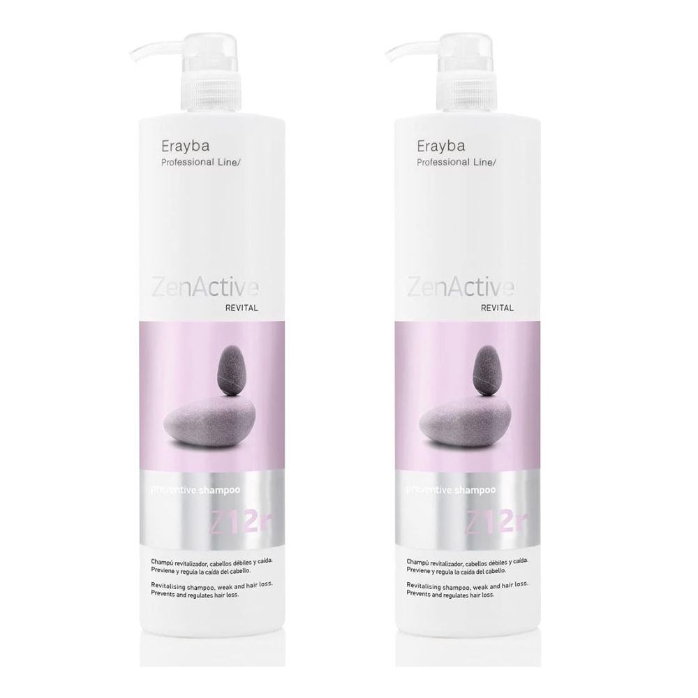 이레이바 젠 Z12R 리바이탈라이징 샴푸 1000ml 2팩 - 상품 이미지