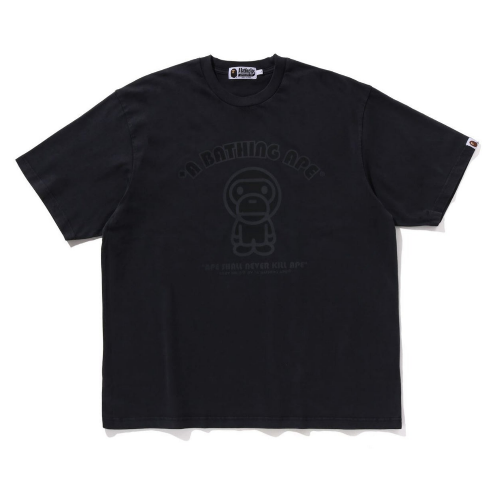 베이프 반팔티 GARMENT DYE BABY MILO RELAXED FIT TEE 2K80-109-317 - 상품 이미지