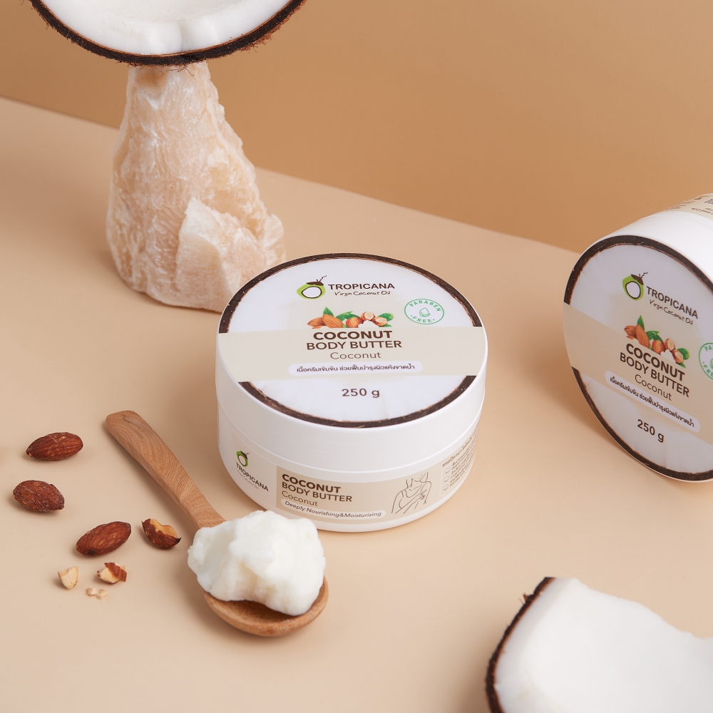 트로피카나 코코넛 고보습 바디로션 모공각화증 악건성 피부 대용량 250g - 상세 이미지 4