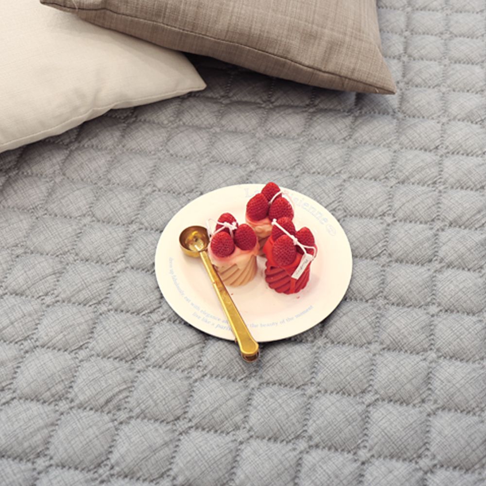 캠핑 전기매트 탄소매트 프리볼트 전기장판 110V 온열매트 1인용 미니싱글 라이트그레이