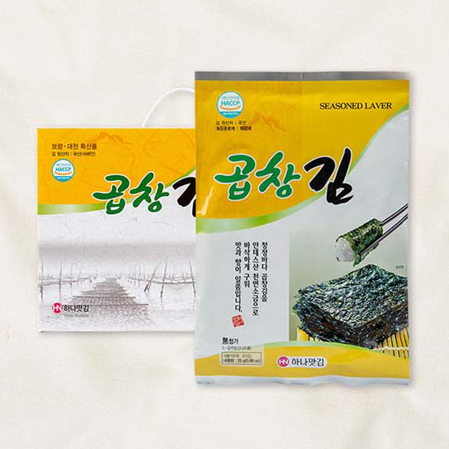 [하나맛김] 조미곱창김 25g x 8봉 - 상품 이미지