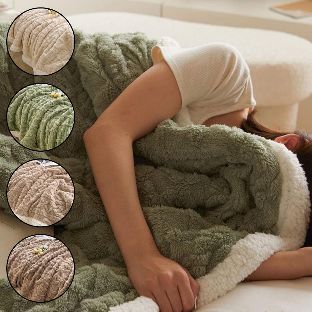 따뜻한 벨벳 겨울 이불 1인용 겨울 이불 슈퍼 싱글