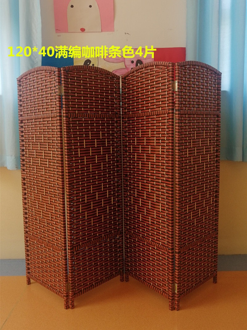 엔틱 파티션 가벽 가림막 인테리어 빈티지 병풍 우드 칸막이 접이식 - 상세 이미지 3