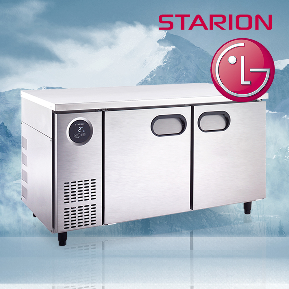 업소용 테이블 냉장고 식당 스텐 1500 LG전자 스타리온 냉장 보급형 T15BARC
