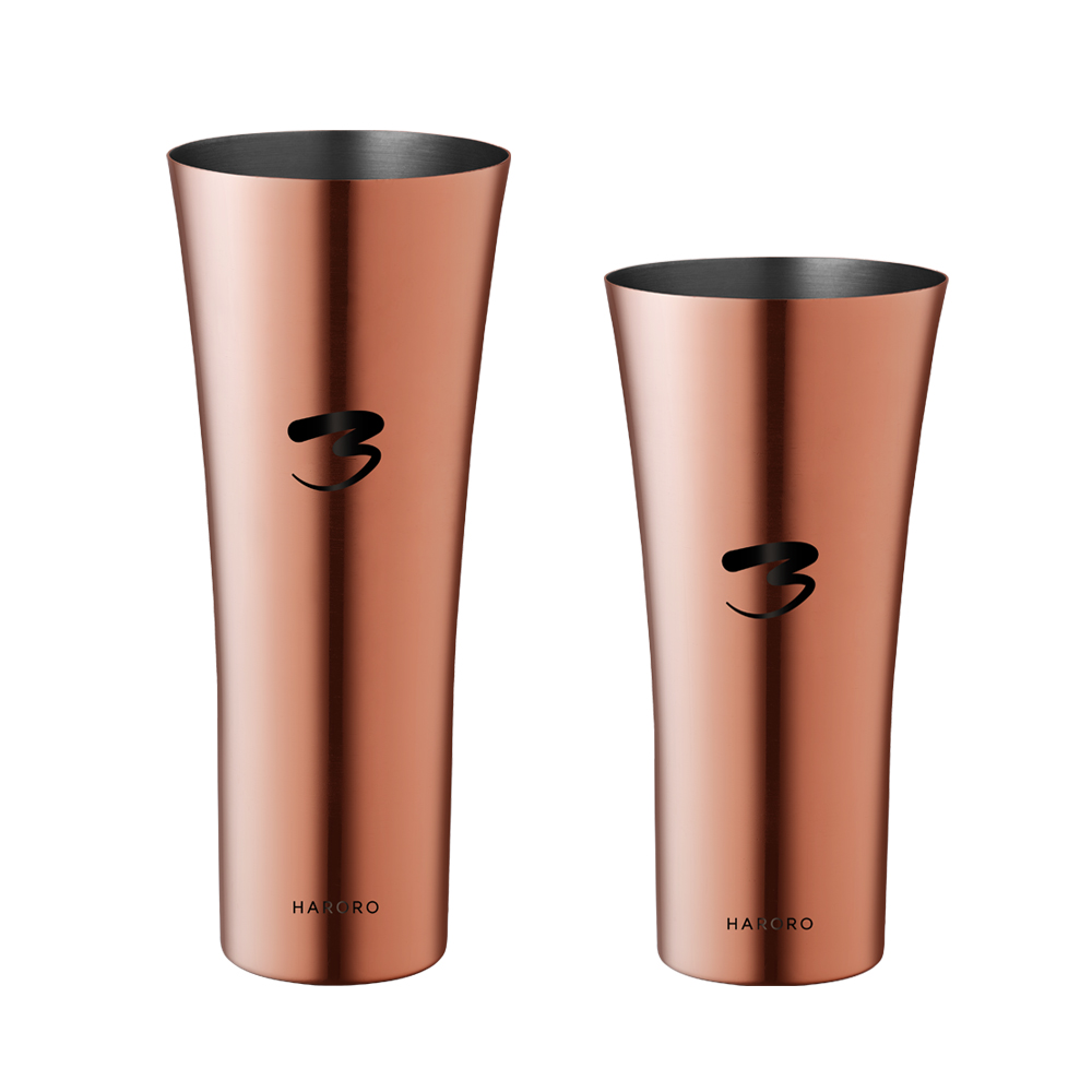 하로로 야마노 스테인 304 로즈 플레인 컵 460ml 스텐 위스키 하이볼 커피 - 상세 이미지 4