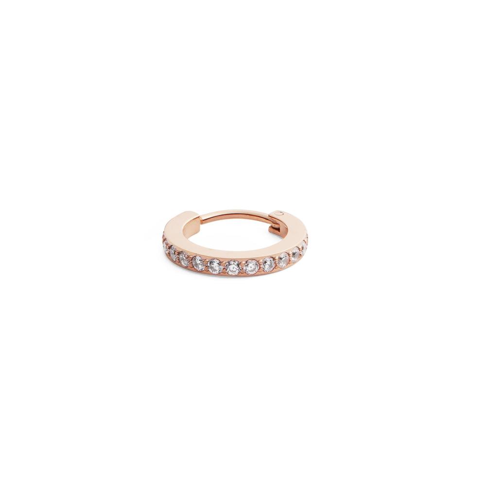 다니엘 웰링턴 MICRO CRYSTAL HOOP EARRING 크리스탈 후프링 이어링 - 상품 이미지