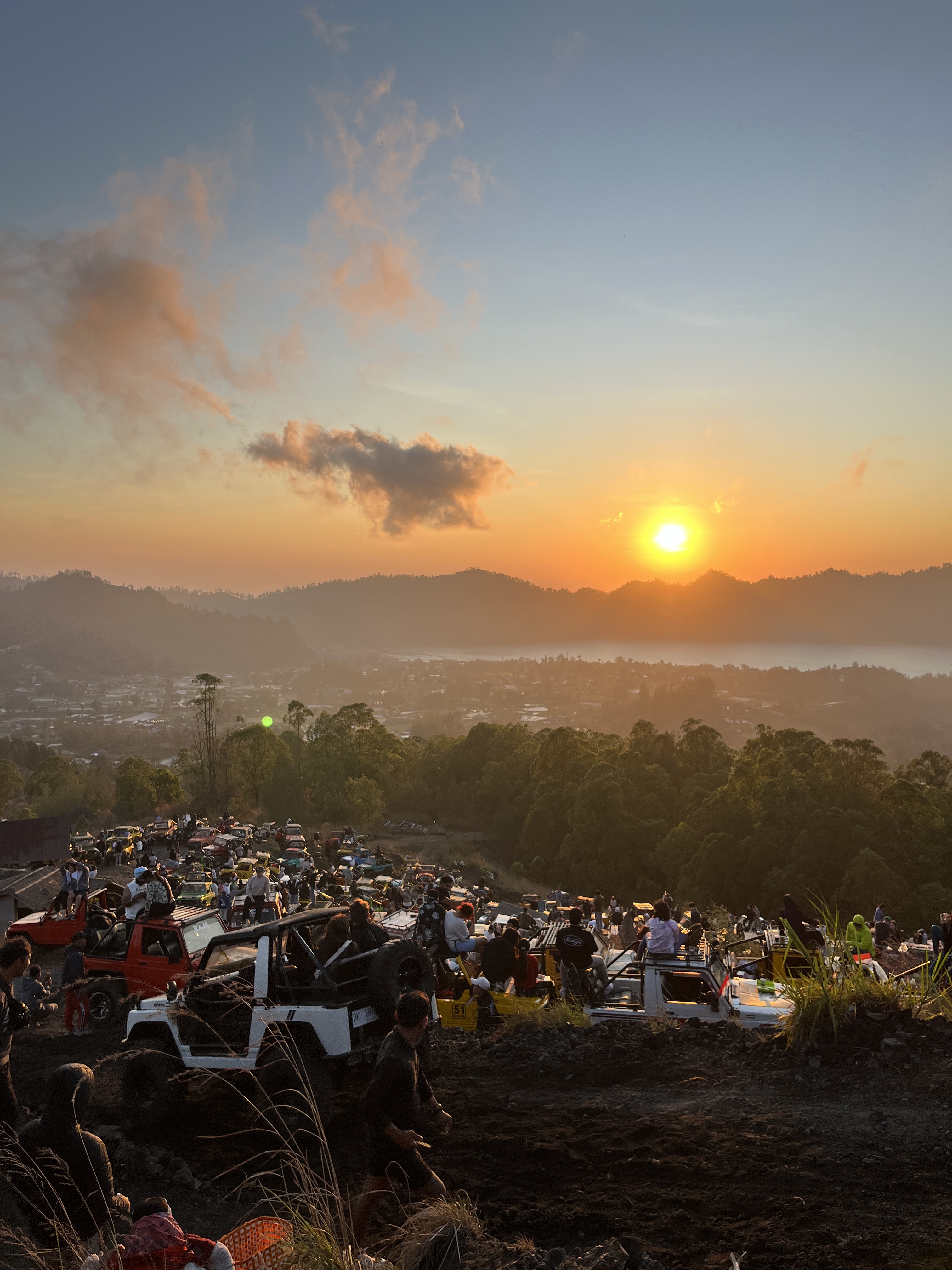 [발리] 바투르산 지프투어 선셋 낀따마니 일몰 한국어가이드 택시투어