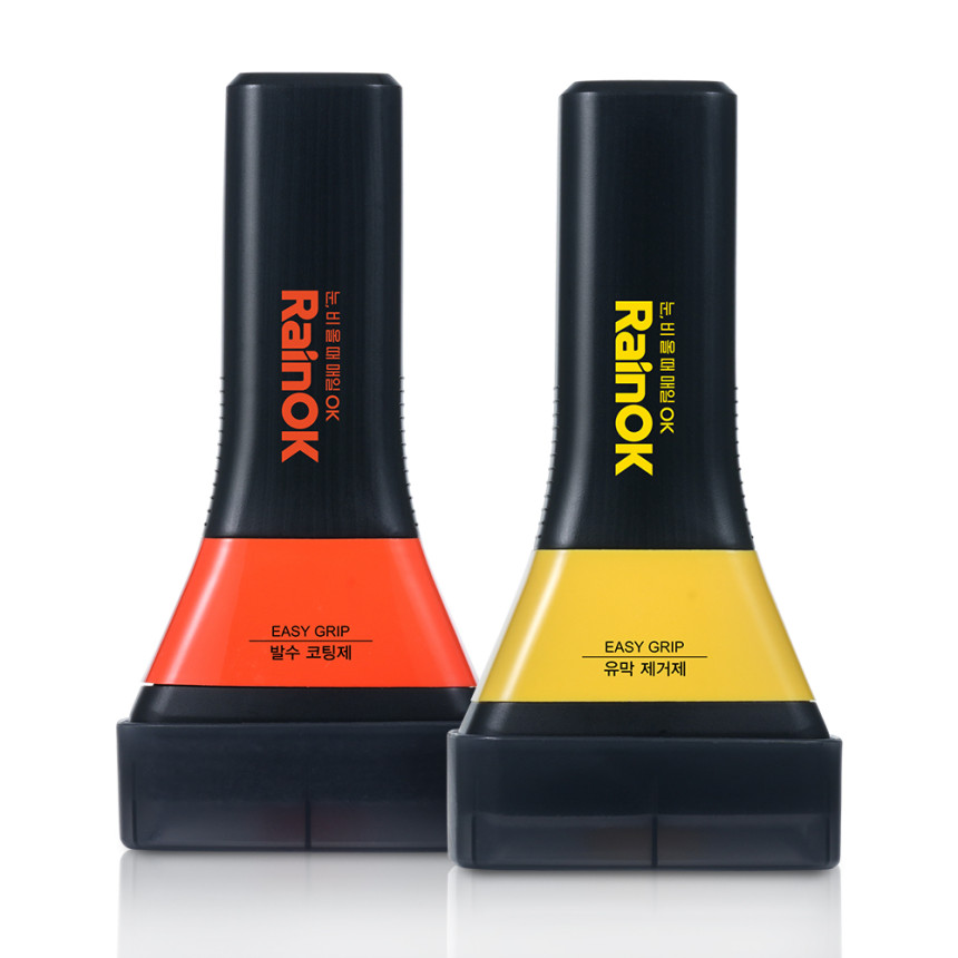 [불스원 NEW 레인OK 이지그립 SET 유막제거제120ml+발수코팅제120ml 사진 4