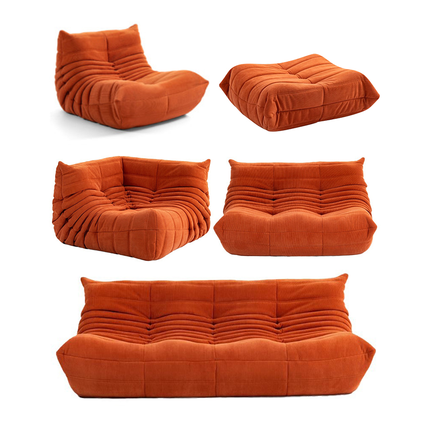 토고 소파 Togo sofa 리네로제 1인 스웨이드