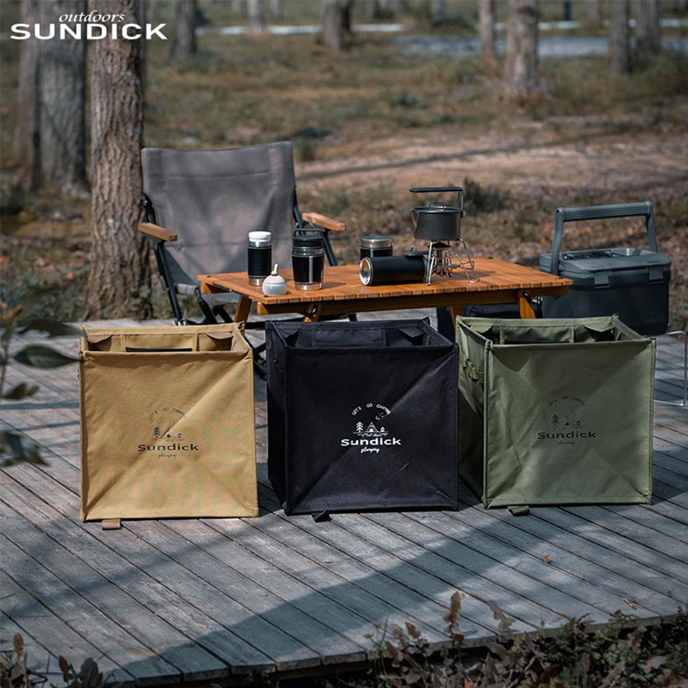 캠핑 접이식 수납 바구니 가방 쓰레기통 다용도 팝업 바스켓