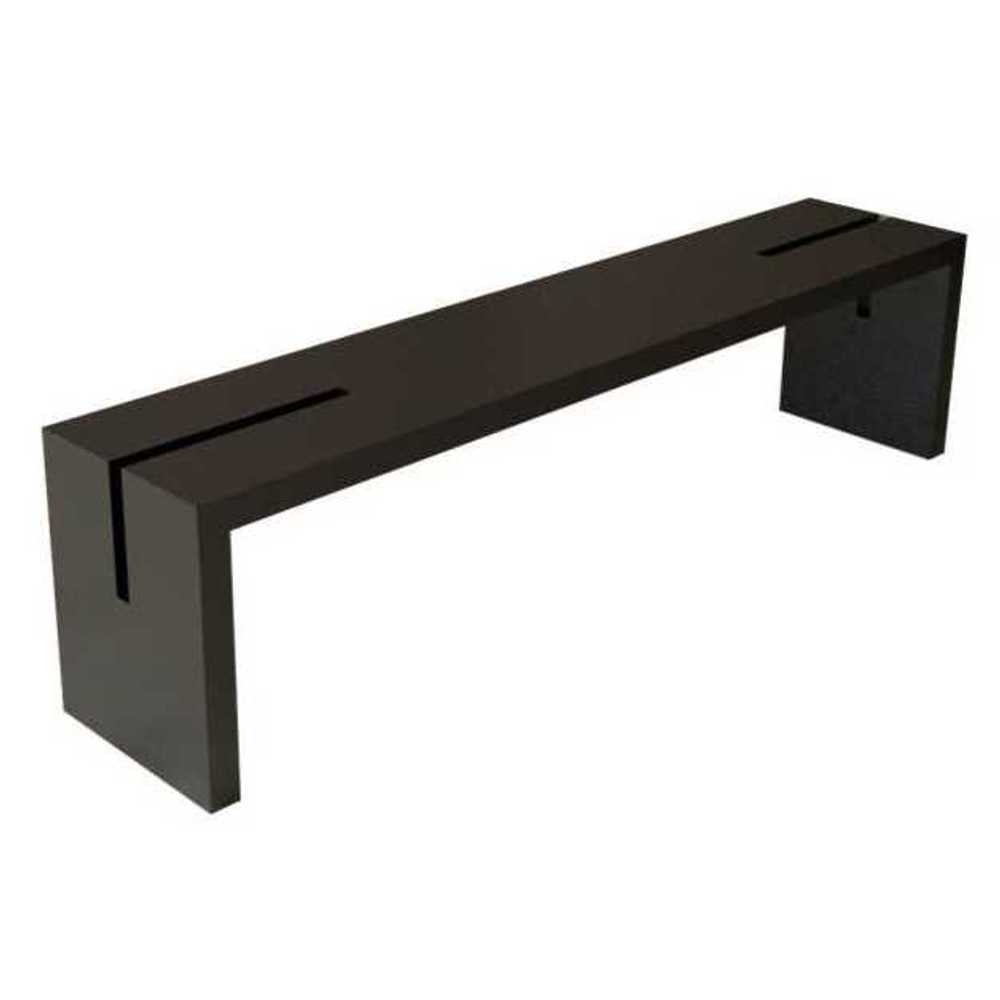 원목 벤치 의자 카페 업소용 일자 와이드 우드 체어 100x35x45cm - 상품 이미지