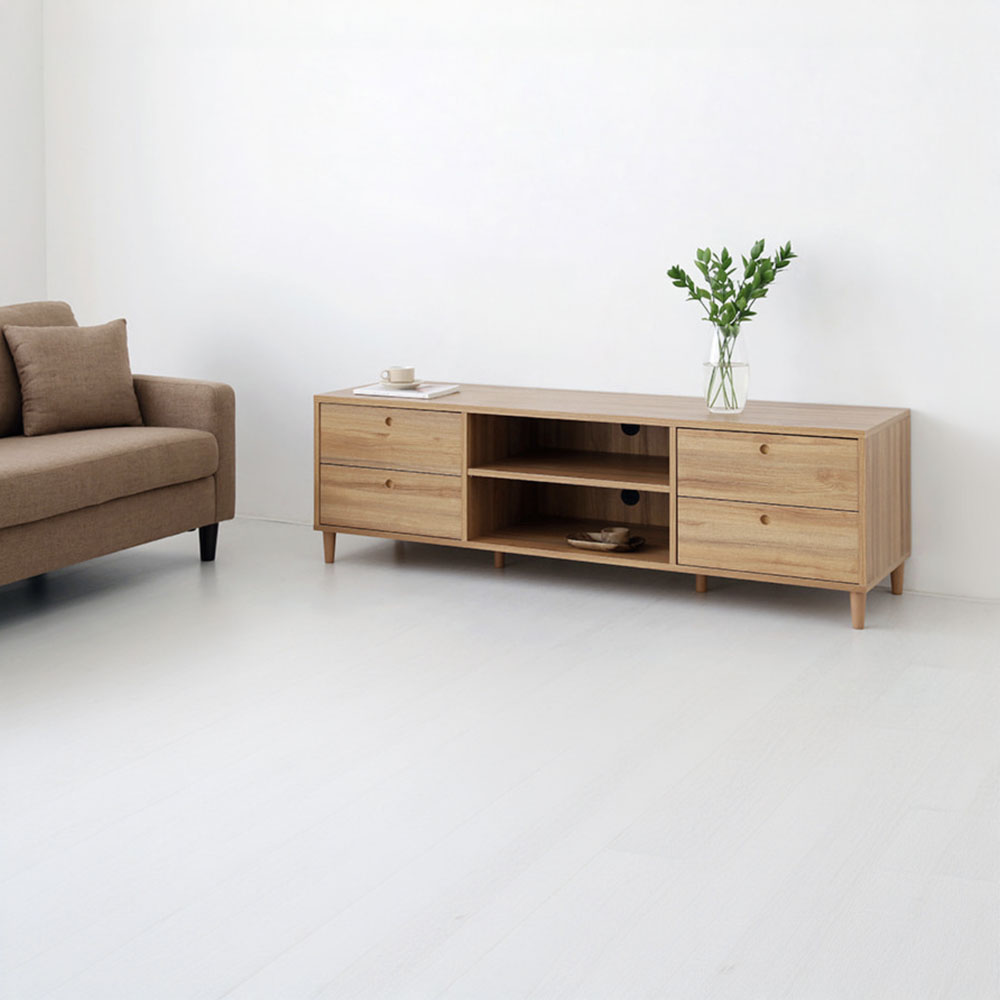 폴라보 TV거실장 16050 CAM50160 1600x450x500mm, 캄포어베니어 7358.1586