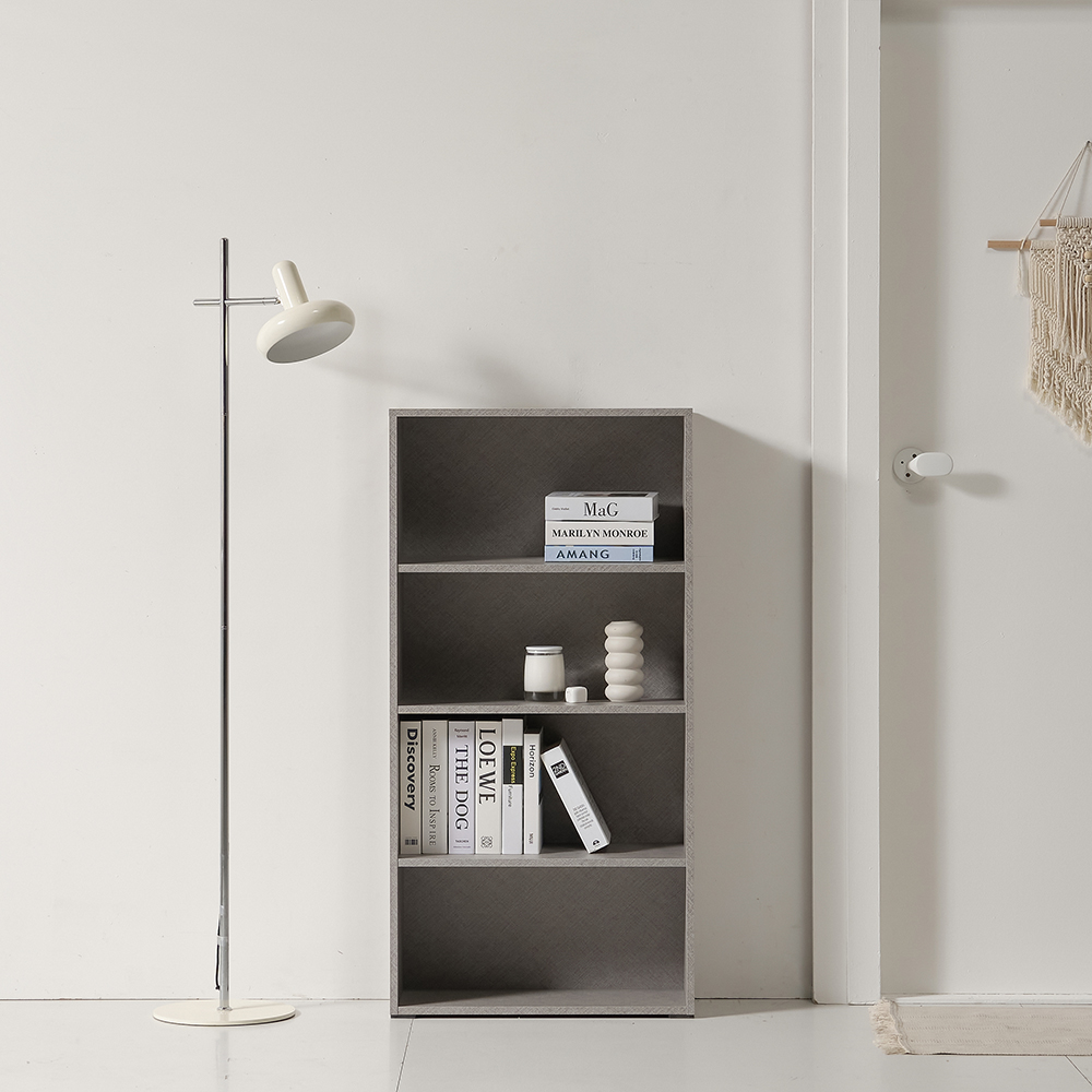 보네드 베일리 4단 600 책장 거실 서재 책꽂이 파티션 진열장