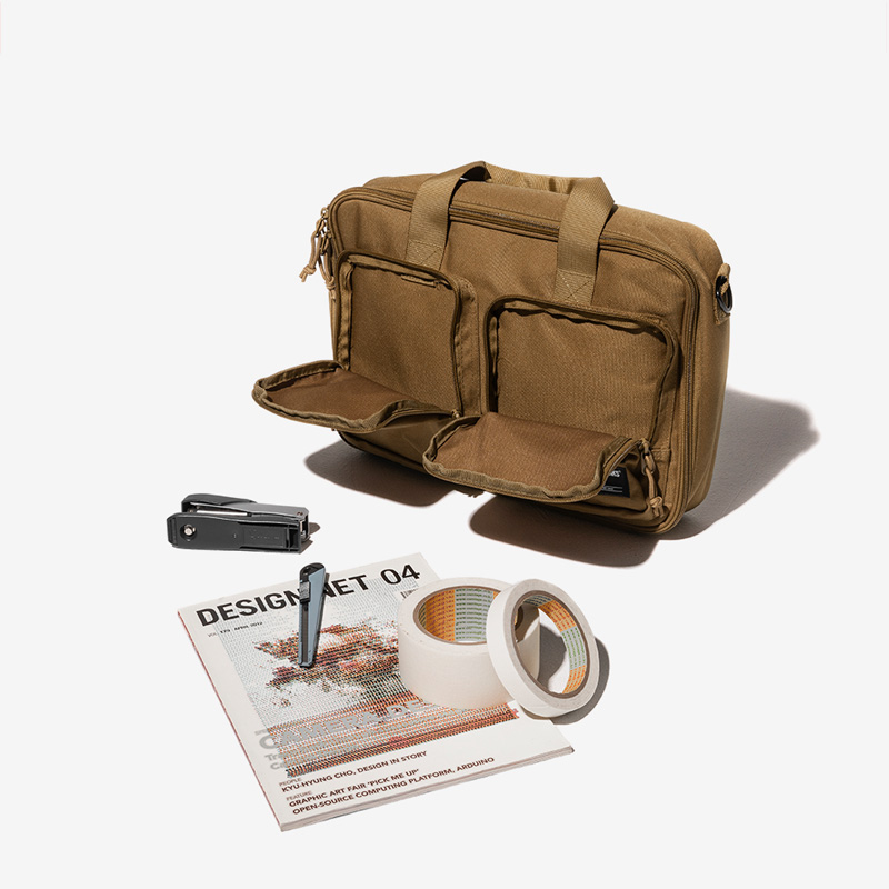 브루클린웍스 플레이트 백 캠핑 버너 수납 가방 노트북 12인치 데일리