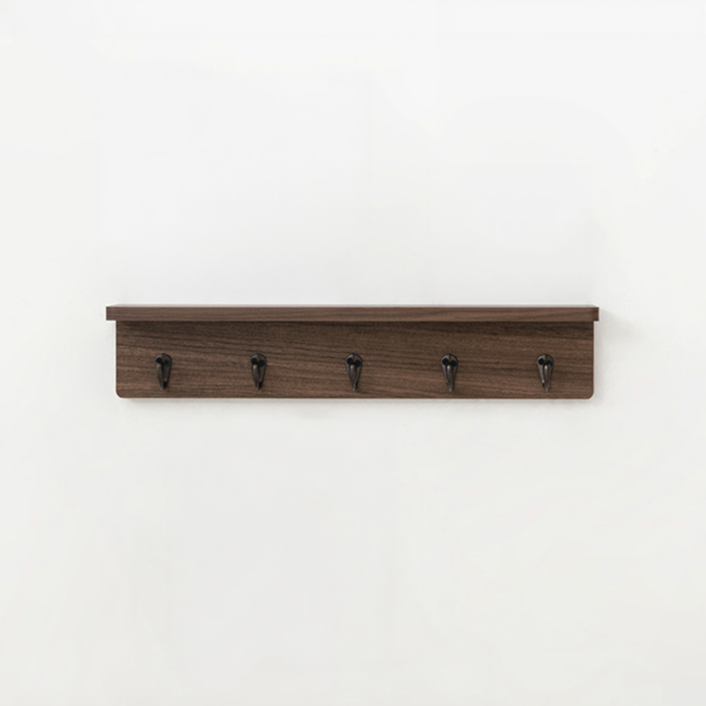 폴라보 벽선반 RKM1051 510x90x100mm, 1단, 미들브라운 7534.6500 - 메인 이미지