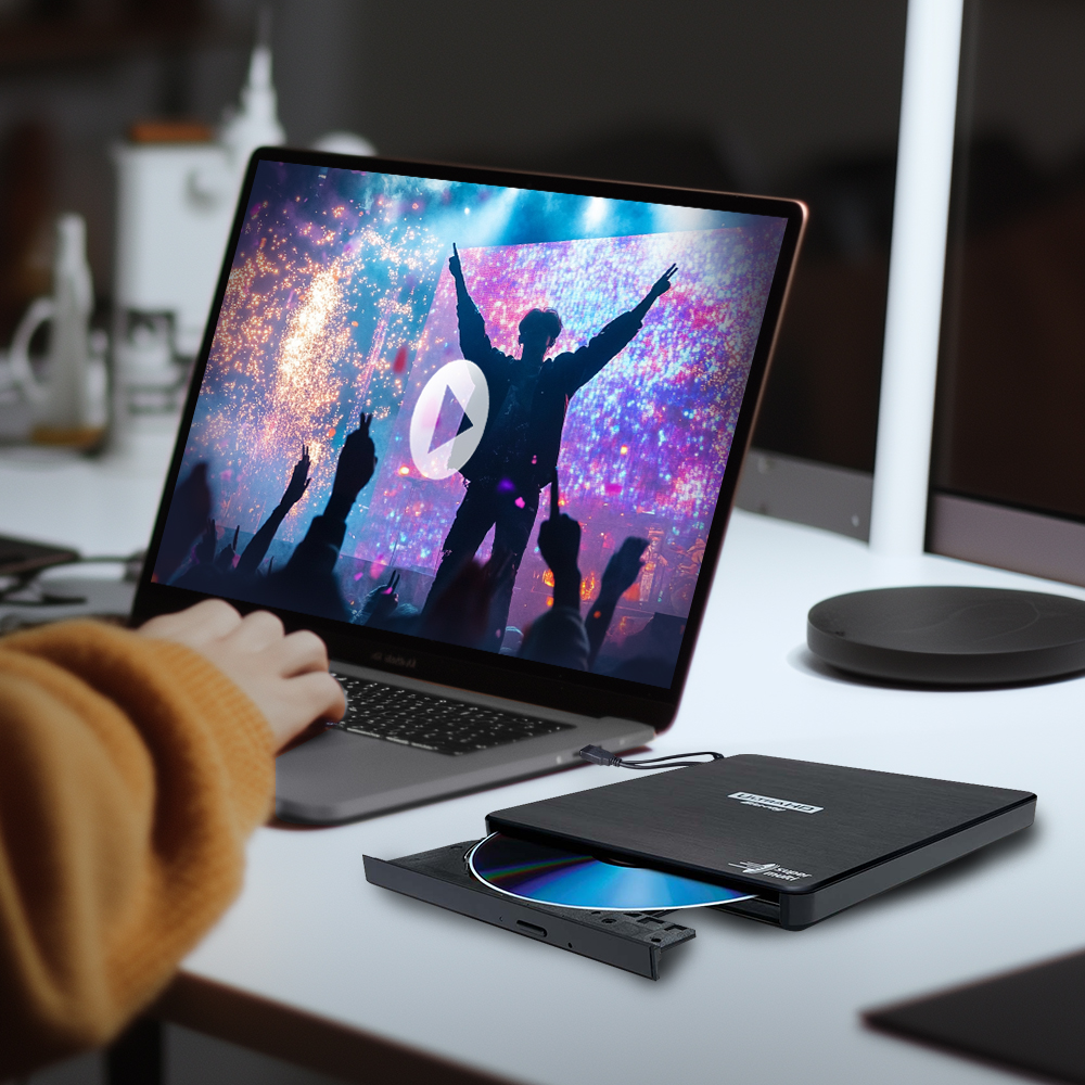 BP60NB10 외장 노트북 ODD 영화 콘서트 4K 블루레이 DVD 재생 리핑 맥 호환