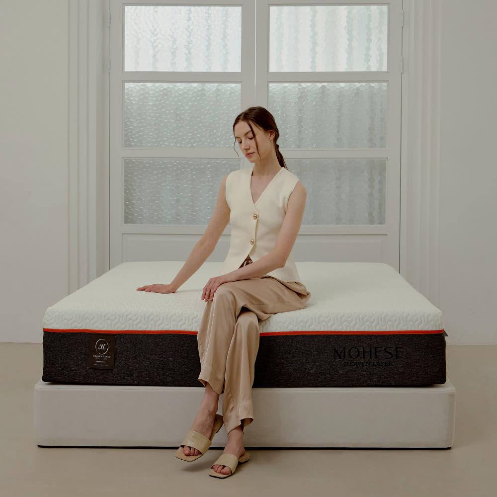 엔더 하이브리드 쿨젤 메모리폼 매트리스 유로탑 호텔식 매트 슈퍼싱글 SS - 메인 이미지