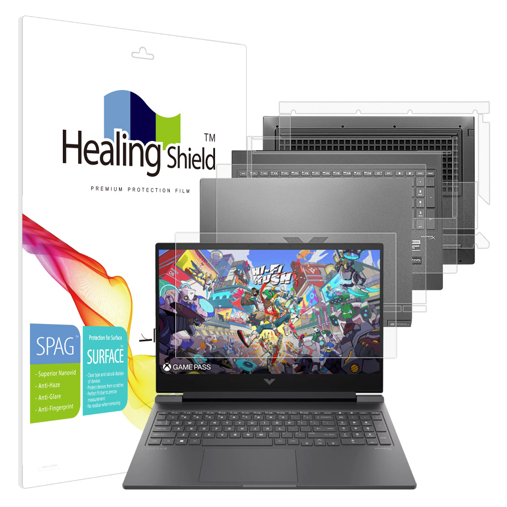 HP VICTUS 16 2024 슈페리어 저반사 액정보호필름1매 외부3종 - 메인 이미지