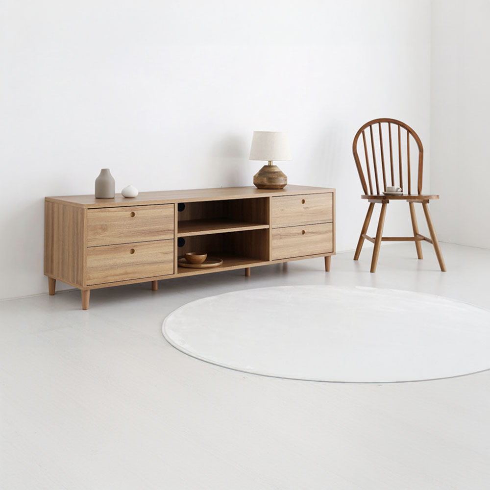 폴라보 TV거실장 16050 CAM50160 1600x450x500mm, 캄포어베니어 7358.1586