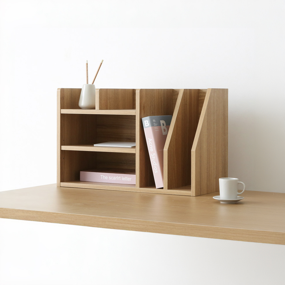 폴라보 미니수납선반 D형 550x250x350mm, 3단, 화이트파인베니어4327.6197 이미지 6