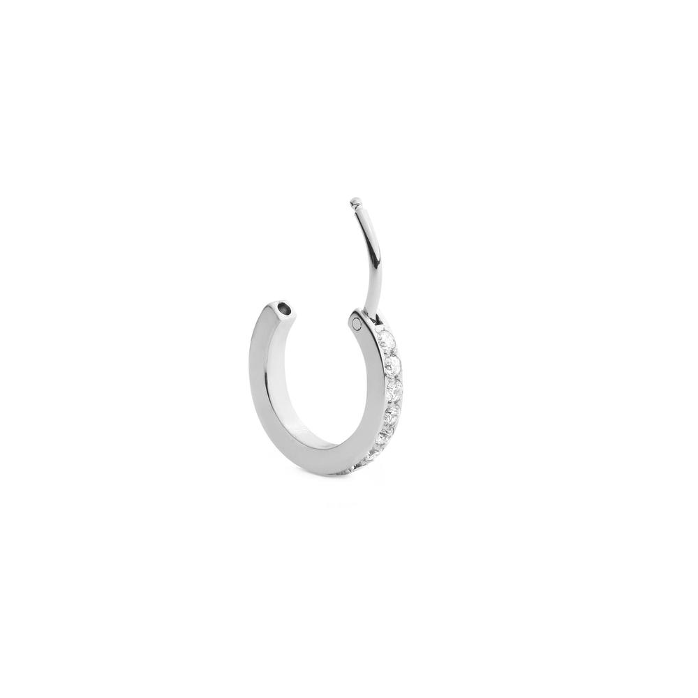 다니엘 웰링턴 MICRO CRYSTAL HOOP EARRING 크리스탈 후프링 이어링 이미지 7