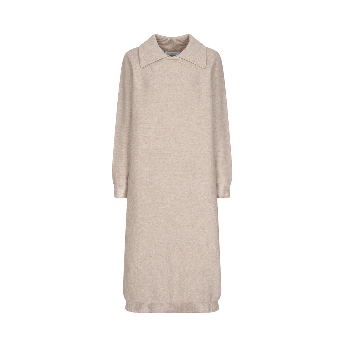 예시카 비스코스 루즈핏 롱 니트 원피스 YIAKO713