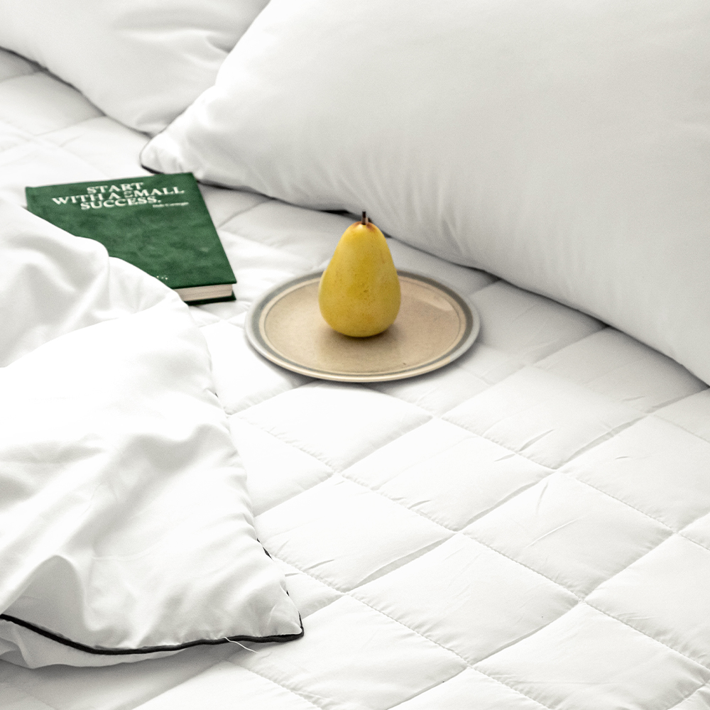 나드 릴랙사 딥 슬립 매트리스 패드 화이트 차콜