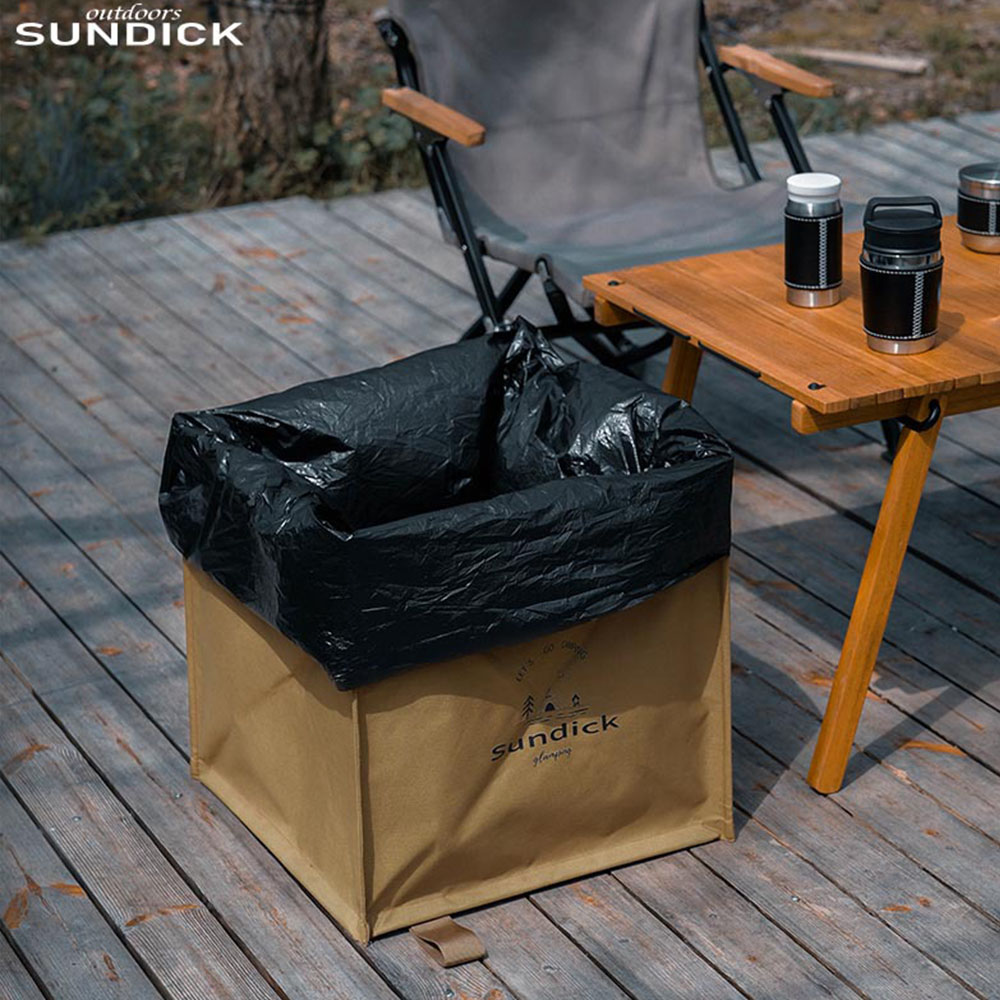 캠핑 접이식 수납 바구니 가방 쓰레기통 다용도 팝업 바스켓