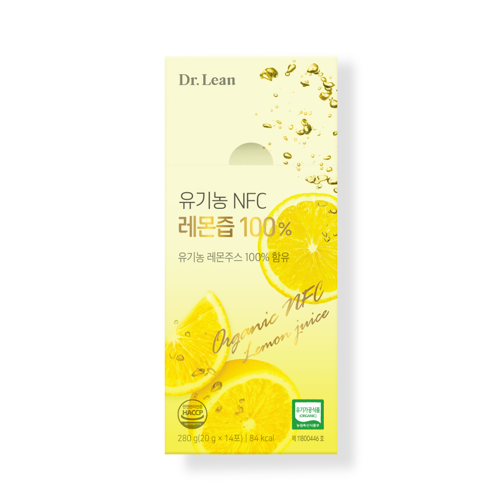 [3박스] 닥터린 송중기 유기농 NFC 레몬즙 100% 레몬수 14포, 3개 - 상세 이미지 3