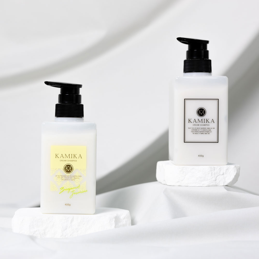 카미카 샴푸 400g 일본 정식수입 국내배송 거품없는 올인원 크림샴푸