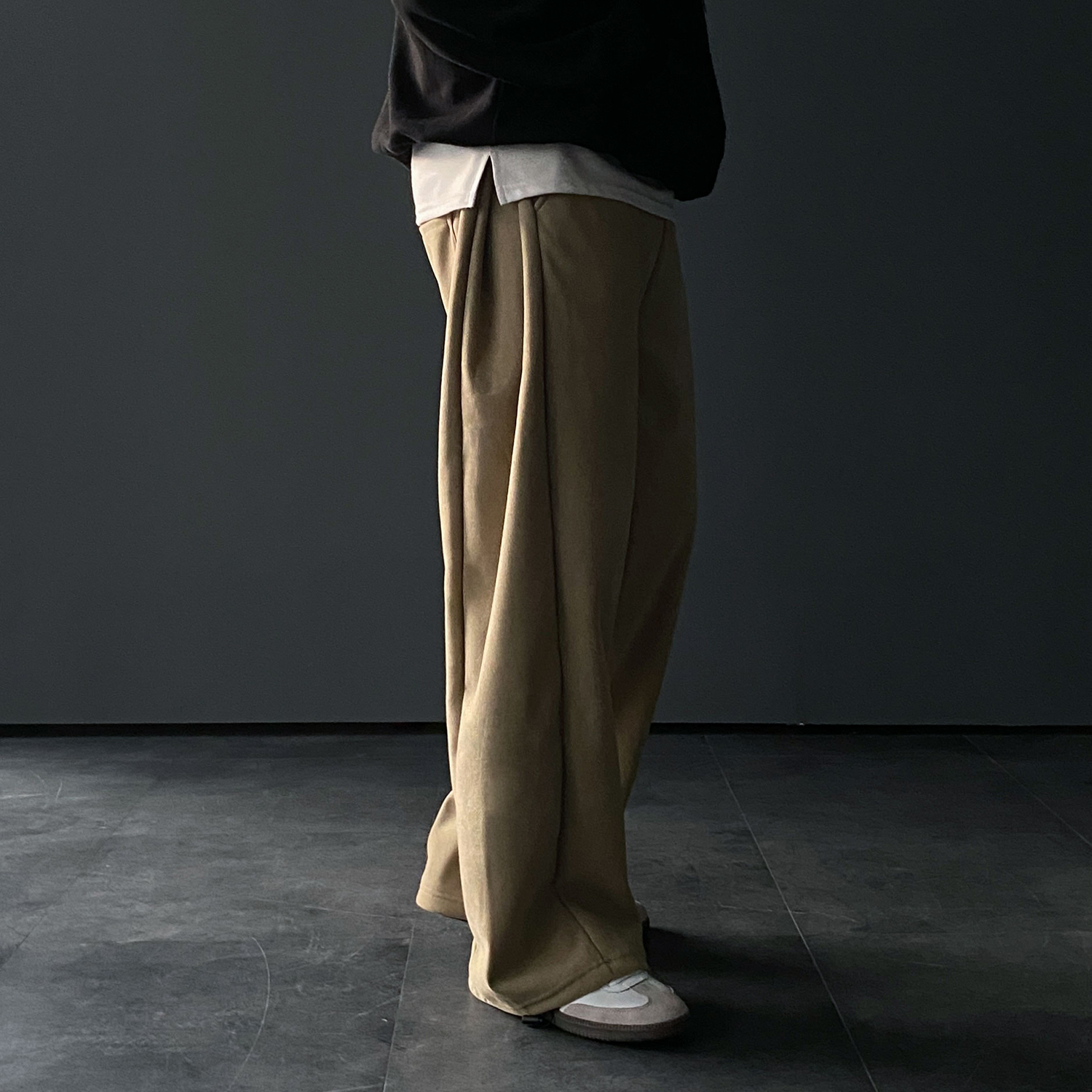 벌룬팬츠 남자와이드팬츠 남자기모바지 - 상세 이미지 3