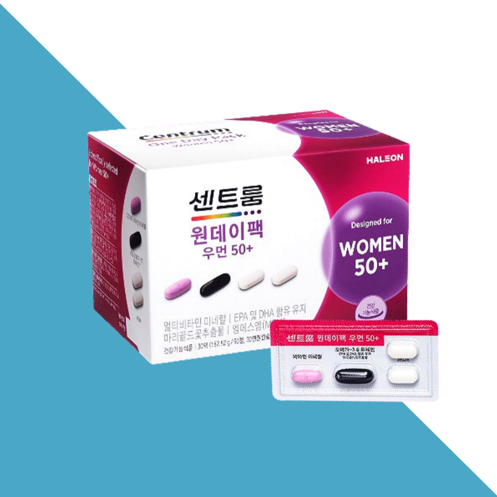 센트룸 원데이팩 우먼50 올인원영양제 30정X1개 - 메인 이미지