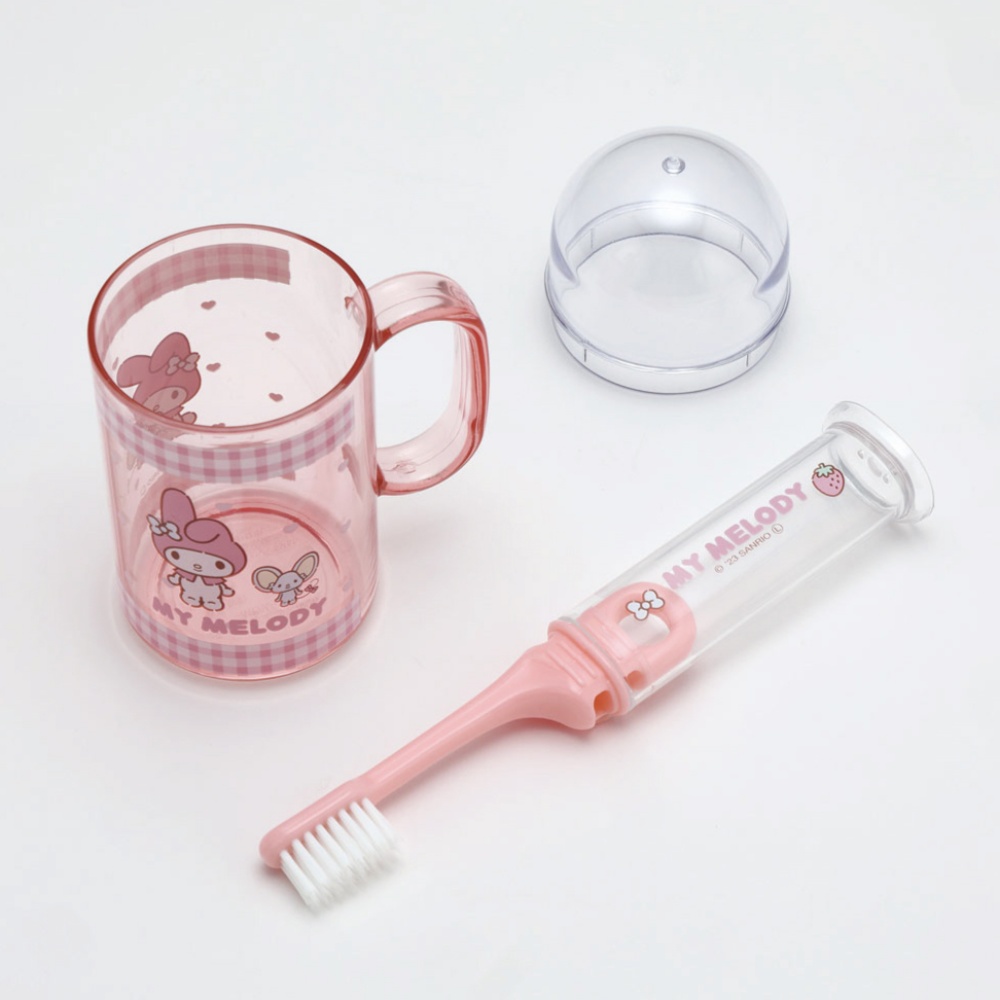 일체형칫솔 올인원치약칫솔 헬로키티 휴대용 여행용 이미지 7