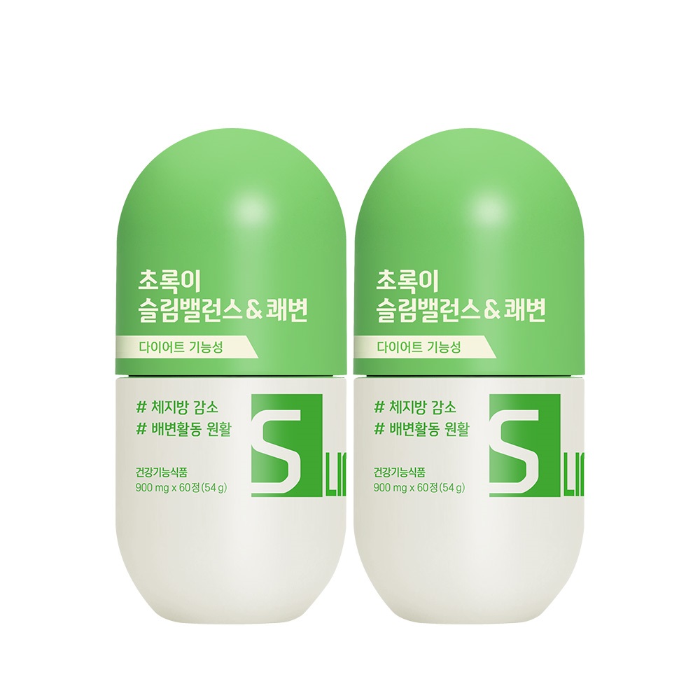 GRN 슬림밸런스&쾌변 초록이 카테킨 다이어트보조제 2개월 - 메인 이미지