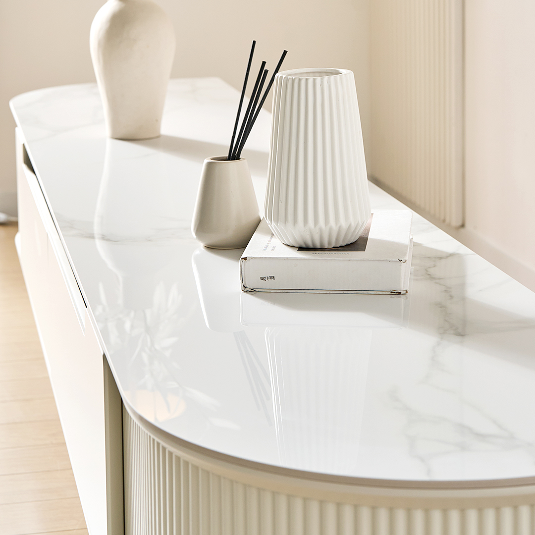 시에몬 고급 세라믹 템바보드 거실장 2000