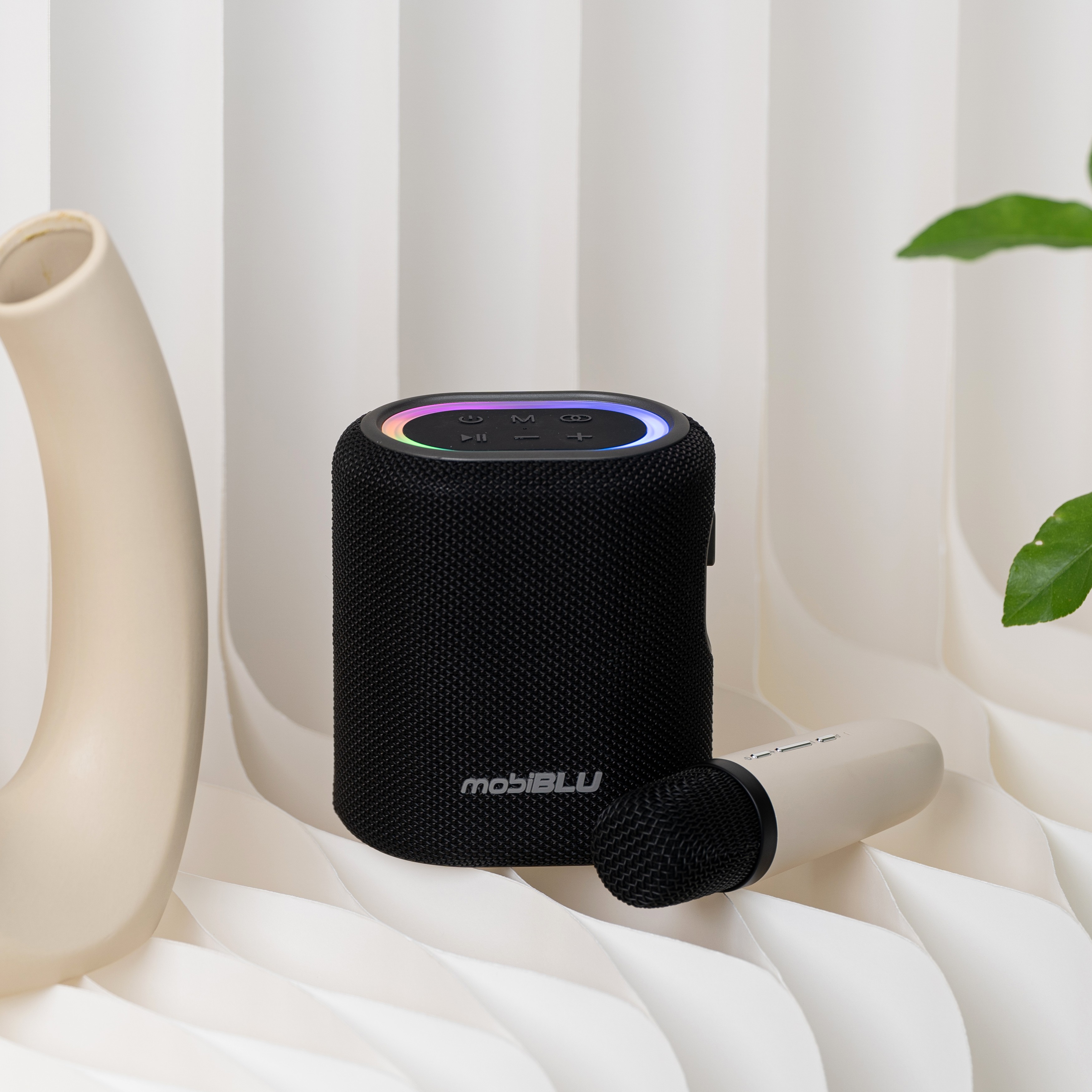 모비블루 WBS03 무선 스피커 마이크 휴대용 미니 노래방 블루투스 스피커 - 상세 이미지 4