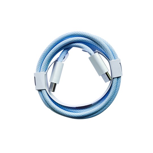 1+1 CtoC 60W C타입 케이블 1M USB-C 파스텔 컬러 고속충전 아이폰16 - 상세 이미지 3