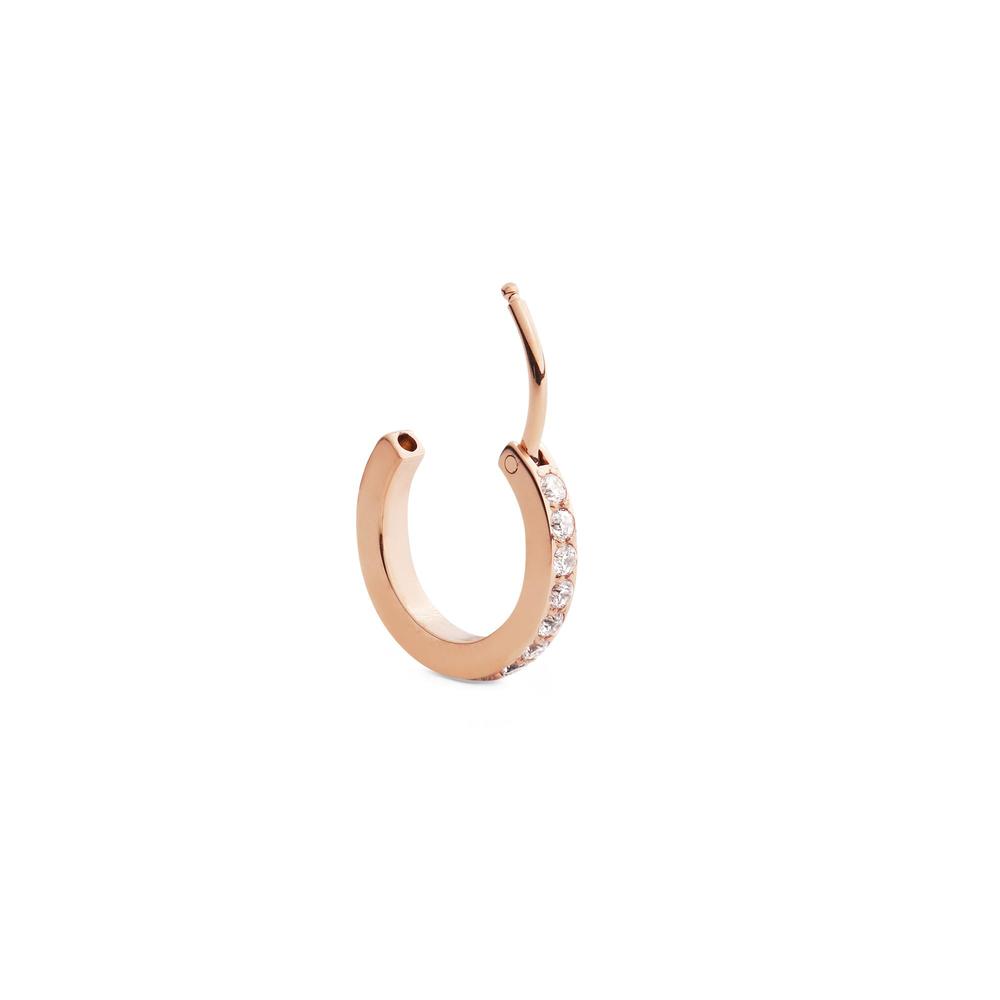 다니엘 웰링턴 MICRO CRYSTAL HOOP EARRING 크리스탈 후프링 이어링 이미지 6