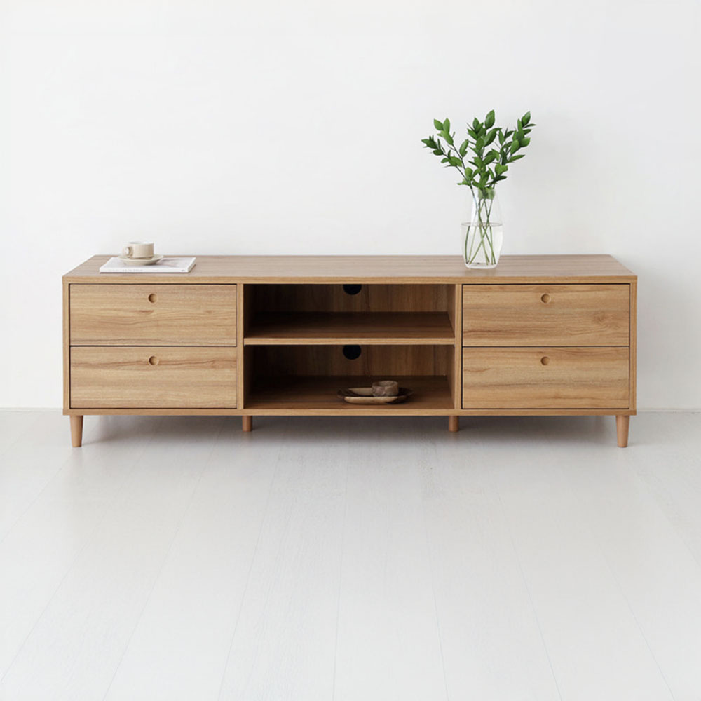 폴라보 TV거실장 16050 CAM50160 1600x450x500mm, 캄포어베니어 7358.1586