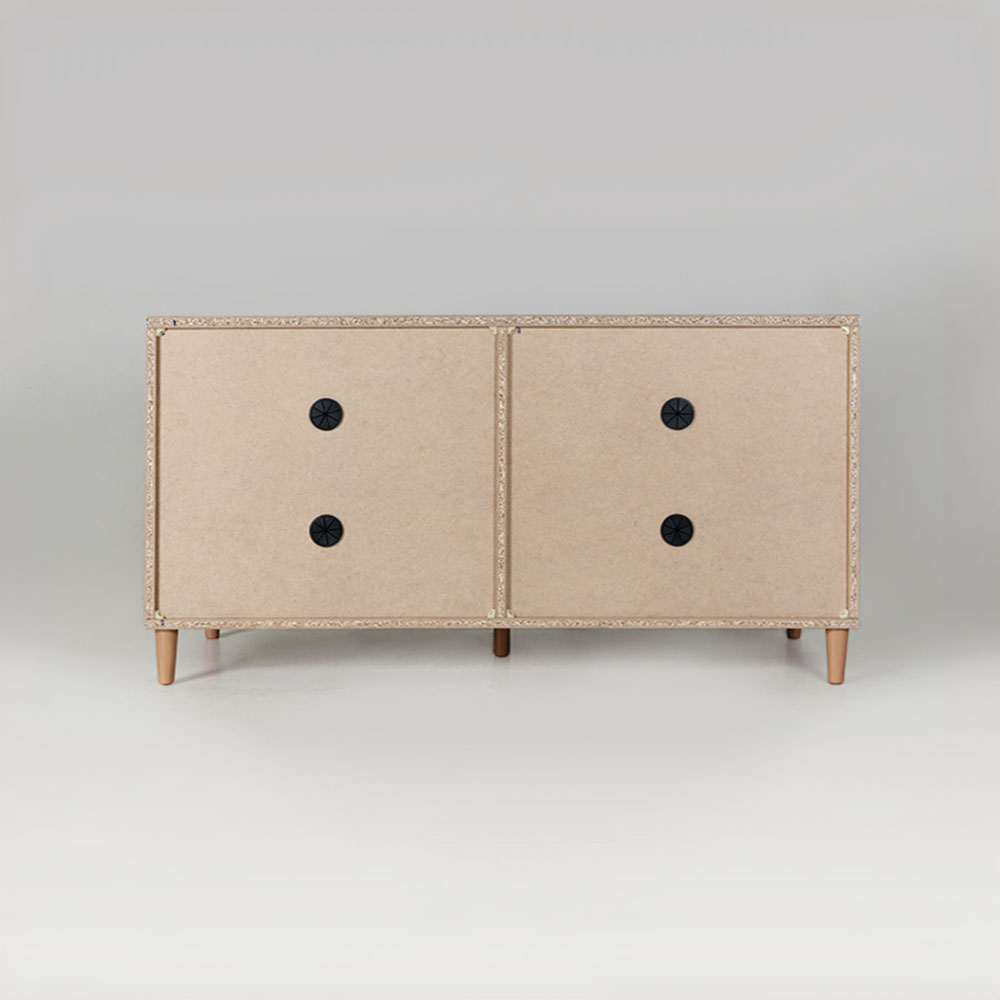 폴라보 TV거실장 12064 1200x450x640mm, 미들브라운 5005.7997