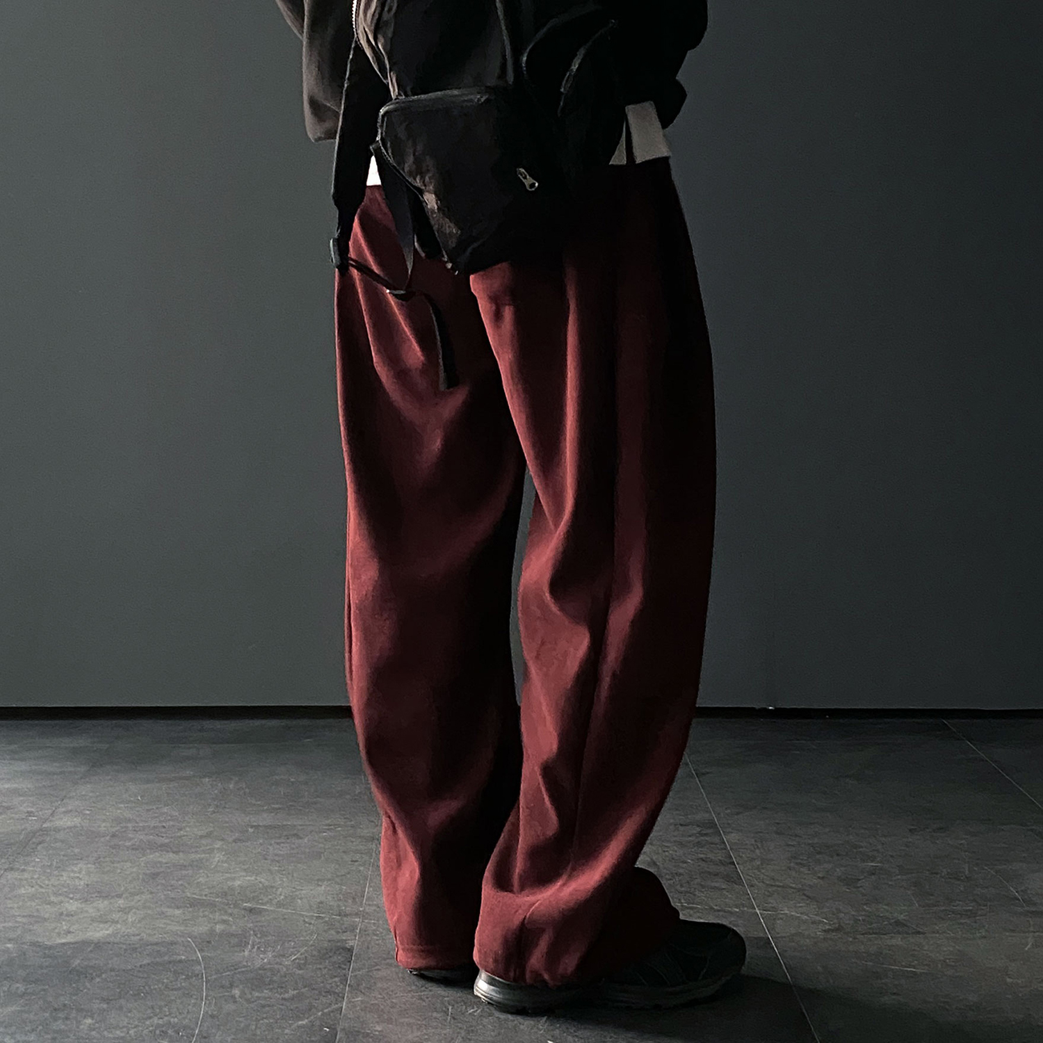 벌룬팬츠 남자와이드팬츠 남자기모바지 - 상세 이미지 5