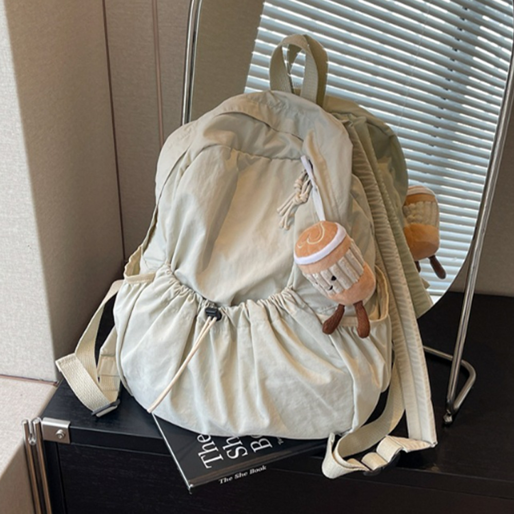 가벼운 여자 대학생 여행 스트링 캐주얼 백팩