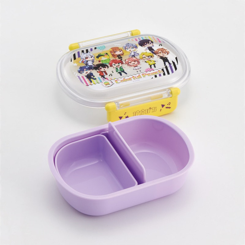 [발주상품 2~4 영업일 후 발송예정] 스케이터 컬러풀 피치 캐릭터 항균 도시락 런치박스 360ml QAF2BAAG - 주방·식기 - 하카타몰